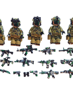 Russian Spetsnaz 5 Man Heavy Fire Team - Mil-Blox