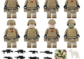 Chinese Army 8 Man Squad - Mil-Blox