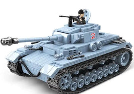 WWII - German Panzerkampfwagen IV Tank - Mil-Blox