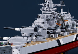 WWII - KMS Bismark Battleship - Legendary Series - Mil-Blox