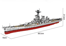 WWII - U.S.S. Missouri Battleship - Legendary Series - Mil-Blox
