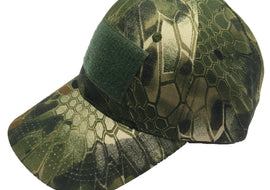 Velcro Tactical Hat - Mandrake Green Camo