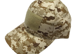 Velcro Tactical Hat - Desert Digital Camo