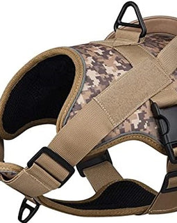 Tactical K9 Harness - Minimalist - Digi Forest Camo