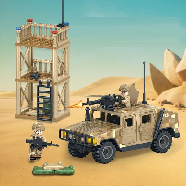 Mega cheap bloks humvee