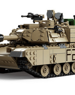 M1A2 Abrams Tank - Mil-Blox