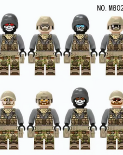 Elite Mercenary Team - 8 Man Squad - Mil-Blox