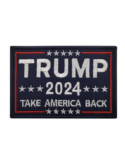 Trump 2024 - Take America Back - Embroidered Patch