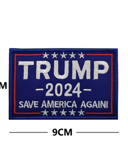 Trump 2024 - Save America Again - Embroidered Patch