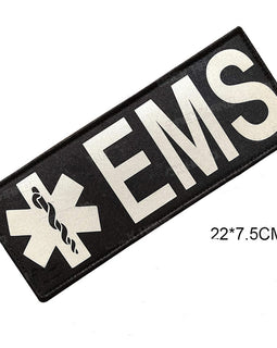 EMS Reflective Large - Nylon Patch