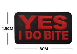 YES I Do Bite - Embroidered