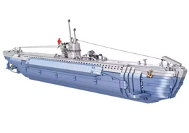 WWII - German Type VIIC U-Boat Submarine - Legendary Series - Mil-Blox