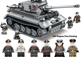 WWII - German Tiger 1 Tank - Mil-Blox