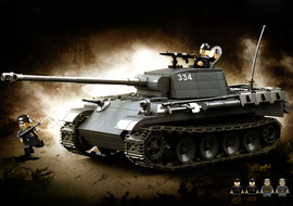 WWII - German Panther Tank - Mil-Blox