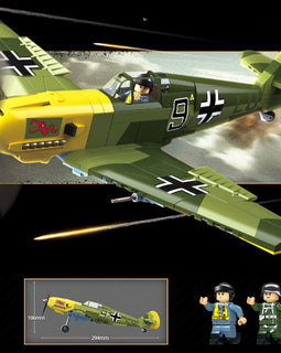 WWII - German BF-109E-4 Emil - Mil-Blox