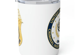 Army CID Badge and Seal - Insulated Coffee Mug, 10oz