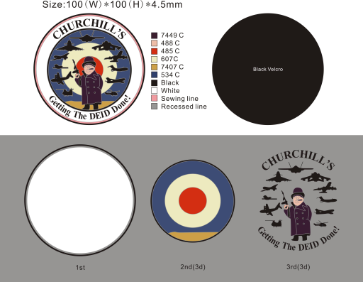 Custom Patch – Tactically Suited