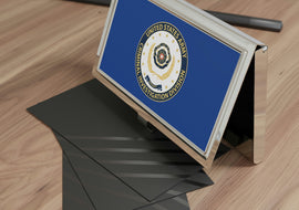 Army CID Seal - Business Card Holder