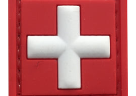 Cross Medic - Red and White - PVC Patch - Tactically Suited