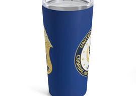 Army CID Badge and Seal Travel Tumbler 20oz