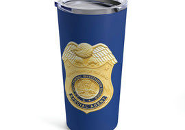 Army CID Badge and Seal Travel Tumbler 20oz