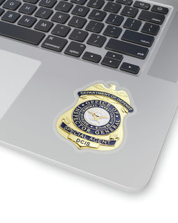 DCIS Badge Sticker