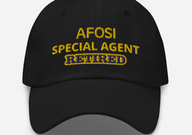 AFOSI Special Agent Retired With Dates On Back - Hat