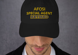 AFOSI Special Agent Retired With Dates On Back - Hat