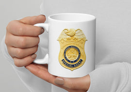 Army CID Ceramic Mug - White