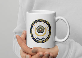 Army CID Ceramic Mug - White